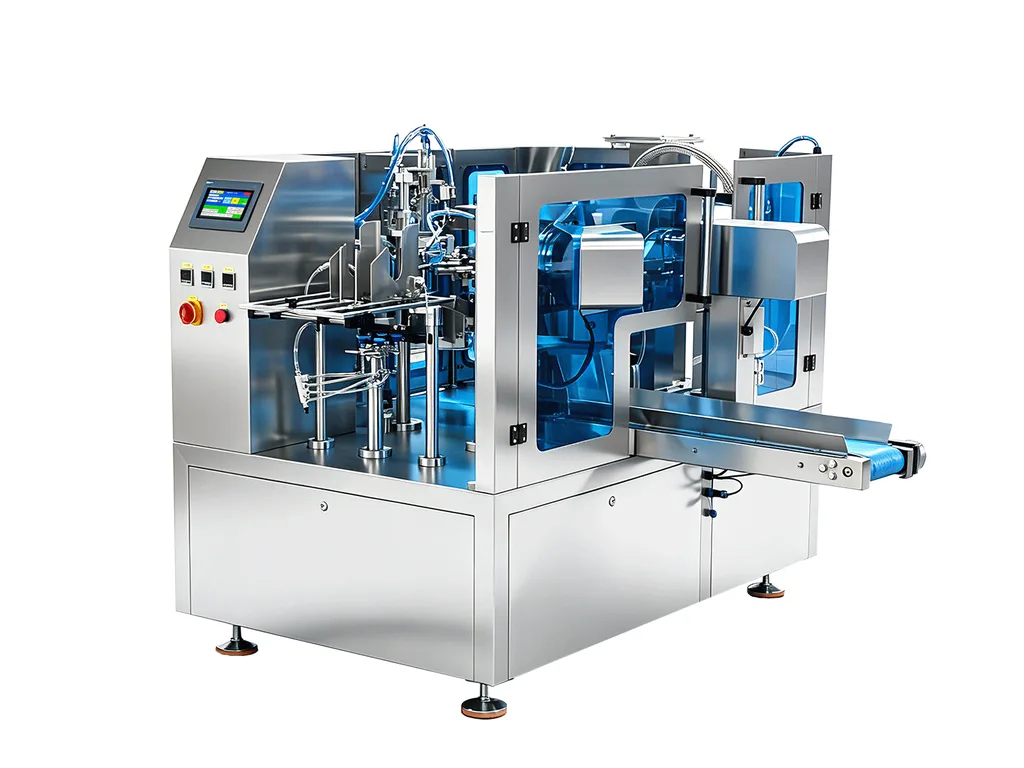 SKGD-200R premade pouch packaging machine front view